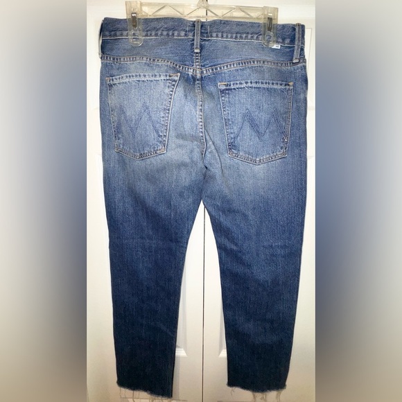 Mother Jeans Women's The Insider Crop Step Fray Girl Crush Raw Hem no size tag - Picture 2 of 15